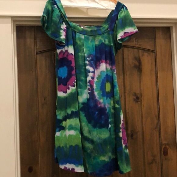 COPY - Rue 21 tie dye dress boho hippie - Picture 1 of 2